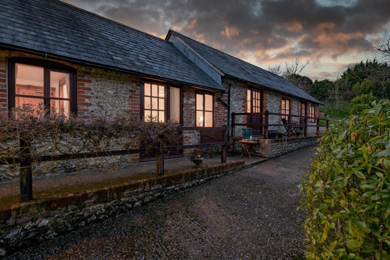 Luccombe Farm Holiday Cottages Milton Abbas Exteriör bild